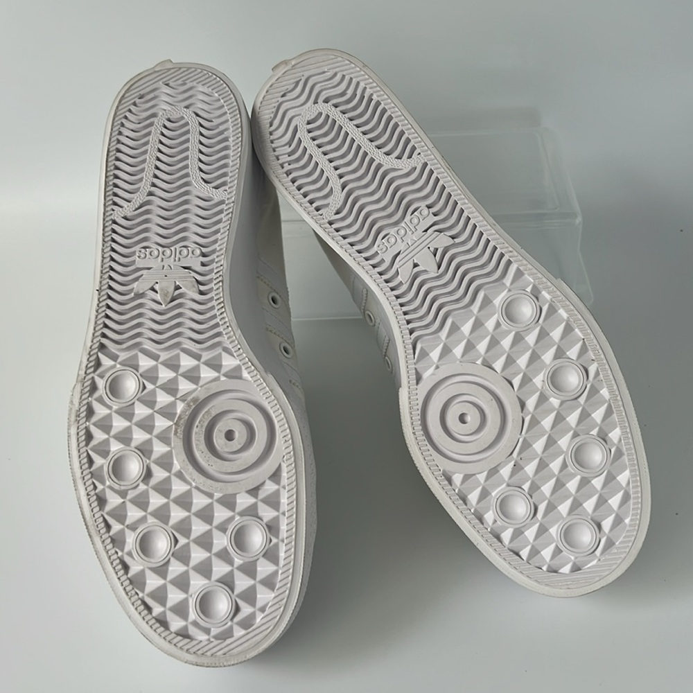 Adidas Nizza Platform Women’s Off White Canvas Sneakers Classic Design - 11 - Picture 4 of 10